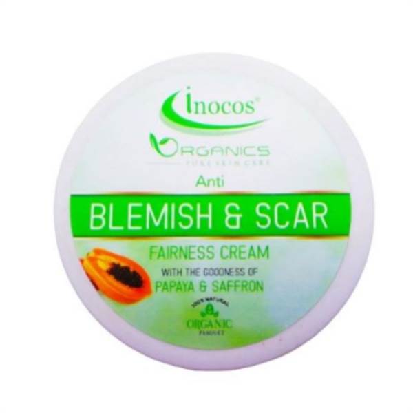 Inocos Organics Anti Blemish &Scar, Fairness Cream